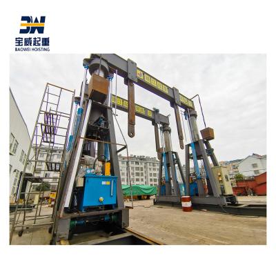 China Hydraulic Gantry Crane Heavy Duty Gantry Crane MBL1700 Ton for sale