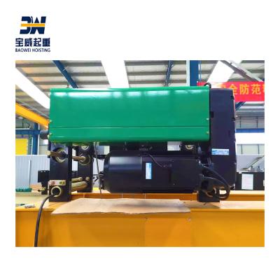 China Building Material Shops Wire Electric Hoist/Electric Winch/Lifting Tool/10 Ton Electric Crane /NOVO Configuration/Double Girder Crane for sale