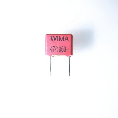 China FKP2O100471D00JSSD wima polyester film automotive capacitor fkp2 fkp-2 1000V 47pF for sale