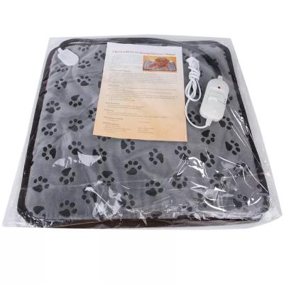 China Waterproof Mat Heat Dog Bed Heating Pet Electric Pad Dog Warm Pad for sale