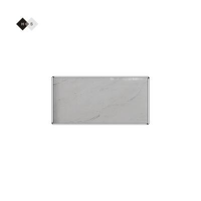 China Modern Huashow marmo Marble Slabs Arison White Wholesale Hotel Decoration Background decking tiles  marble flooring for sale