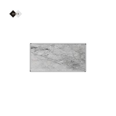 China Modern Huashow Arabescato Corchia Marble Marmo Slabs Kitchen Island Countertop Benchtops bathroom shower tray for sale