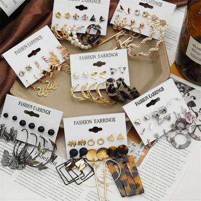 China Fashion Hyperbole Earrings Birthday Party Gift Bohemian Tassel Earrings Circle Stud Acrylic Drop Dangle Earrings For Women Gir for sale