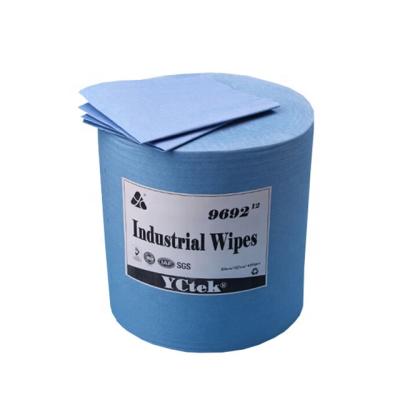 China Sustainable Cellulose Nonwoven Polyester Industrial Cleaning Cloths , Wood Pulp Polypropylene Industrial Nonwoven Cloths for sale