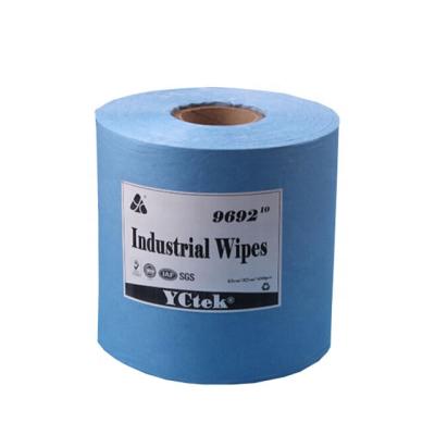 China Sustainable Cellulose Polyester Nonwoven Fabric Supplier Manufacturing Dry/Wet Cleaning Cloths for sale