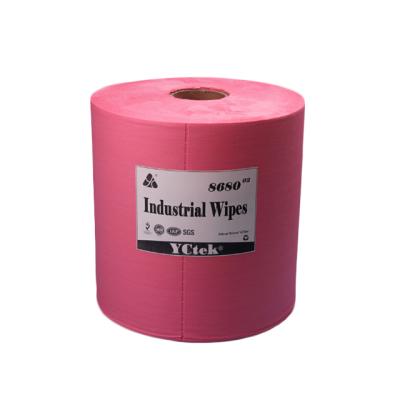 China OEM Sustainable High Quality Lint Free Fabrics Industrial Nonwoven Cleaning Cloth for sale