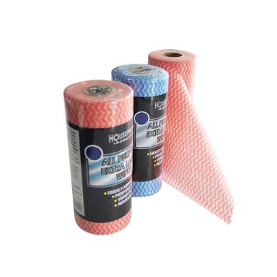 China High Quality Nonwoven Fabric Multipurpse Sustained Disposable Household Cleaning Viable for sale