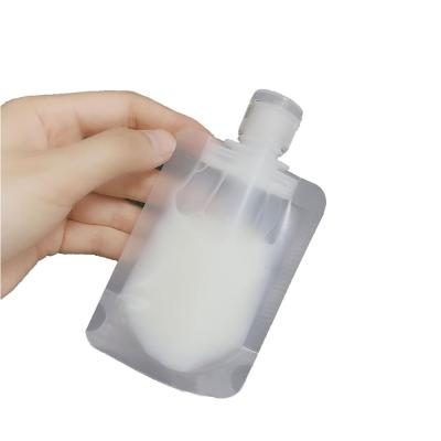 China Plastic Customizable Printing Holder Plastic Moisture Proof Liquid Pouch Spout Up Spout Pouch Liquid Pouch With Spout for sale