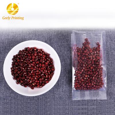 China Geely moisture-proof in vacuum various grain rice packing stream bags vacuum bag organ rice brick transparent stereo sealing bag for sale