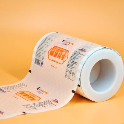 China Roll Film Aluminum Foil Film Food Wrapping Lamination Moisture Proof Packaging Film Roll For Food Biscuit for sale