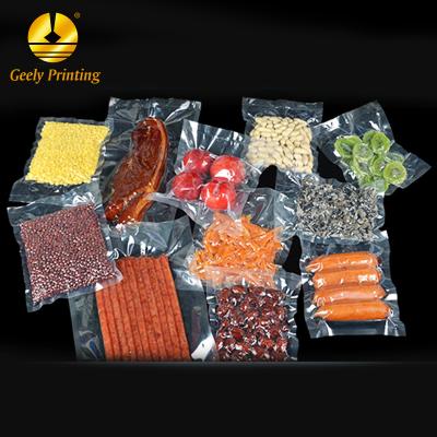 China OEM/ODM Logo Clear Logo Moisture Proof Custom Plastic Nylon Biodegradable Plastic Bag Food Airtight Bag for Food Packaging for sale