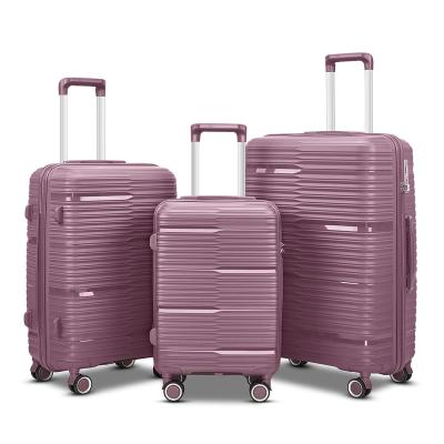 China Wholesale custom hand trolley PP luggage case to factory traveling bags high quality for sale