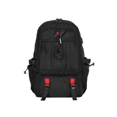 China With USB 2023 Custom LOGO Hot Selling Outdoor Waterproof Bags Large Capacity Travel Backpacks With USB for sale