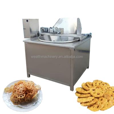 China Hotels Gas Type Temperature Controlled Onion Crispy Fryer Machine and Top Fried Onion Fryer Machine Price for sale