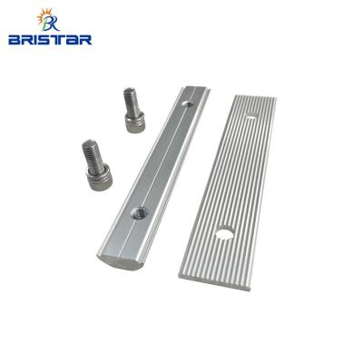 China Solar Panel Installation BRISTAR PV aluminum rail splice kit suppliers solar roof panel railing connector for sale