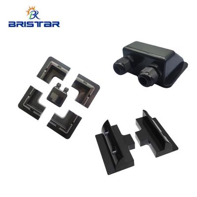 China Easy Installation BRISTAR 7PCS ABS Plastic Solar Mount Bracket RV Solar Panel System for sale