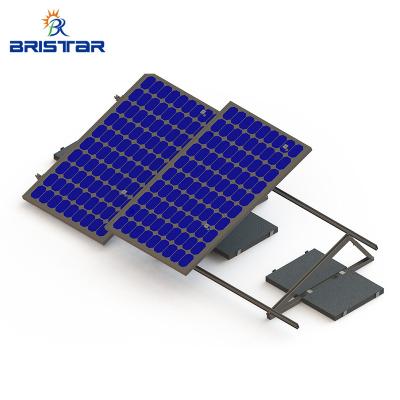 China Pv Mounting System BRISTAR PV Flat Roof Ballasted Solar Panel Racking Solar Mounting Structure for sale