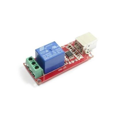 China USB 2 Channel 5V Relay Module Computer Control UV-C Switch 56mm*24mm for sale