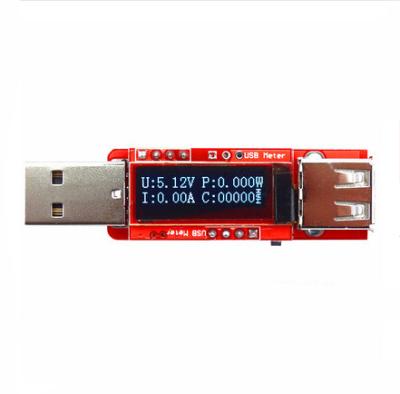 China Mobile OLED Digital USB power capacity meter with memory function /USB voltammeter/no shell TC72017 for sale