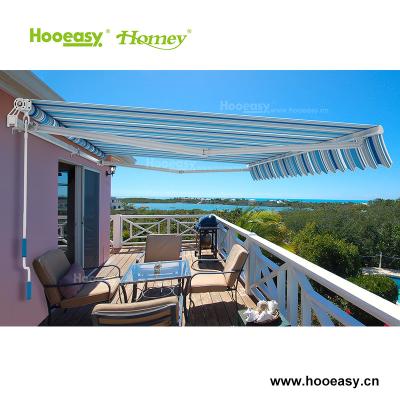 China Waterproof Aluminum Sunshade Caravan Patio Tents Retractable Intimate Awning Roof for sale