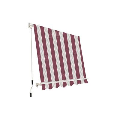 China DA de tenda tent umbrella stripe garden balcony terrace window tent patio waterproof outdoor manual retractable sole for sale