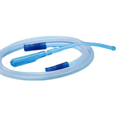 China Connecting medical care yankauer suction tubes with handle for sale