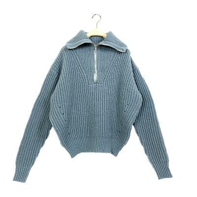 China Factory price autumn and winter custom made soft anti-shrink turtle neck pullover mohair long sleeve polo shirts women sweater for sale