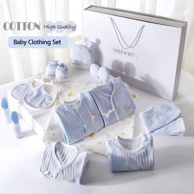 China New Design Summer Antibacterial Short Sleeve Cool Newborn Baby Clothing Gift Set On Sale for sale