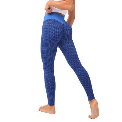 China European and American custom made multi-color fitness women's high waist hip lift yoga leggings breathable popo pants for sale