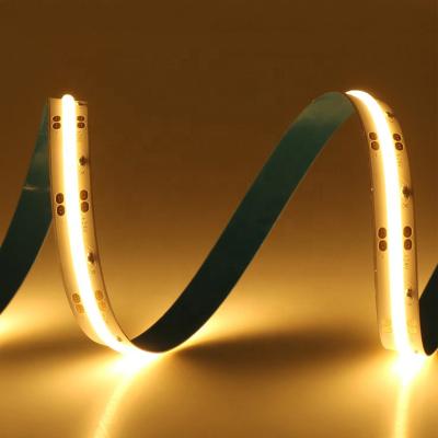 China Flexible Project COB LED Strip 480leds/meter DC12V/24V Ribbon Light High Density No Spot Dimmable Lamp for sale