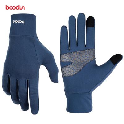 China BD1054 Winter Full Finger Touch Screen Durable Wear Resistant Non-slip Warm / Unisex Keep Warm Outdoor Running Gloves for sale