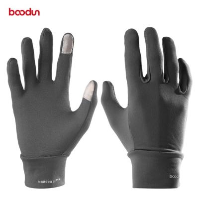 China Hot / Boodun High Quality Full Finger Touch Screen Outdoor Touch Screen Working Gloves for sale