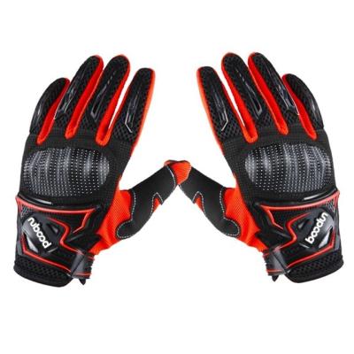 China Wear-resistant boodun full finger knuckle protected shockproof motorcycle gloves cycling motorcycle riding gloves for sale