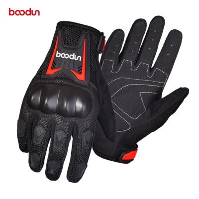 China Protective boodun motorbike riding pad racing motorcycle gloves for sale