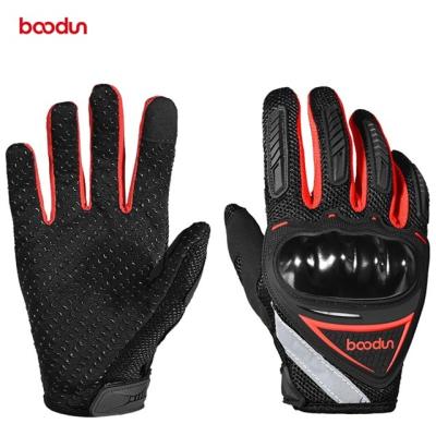 China Protective Boodun Motorcycle Racing Gloves Guantes Motorcycle Gloves for sale