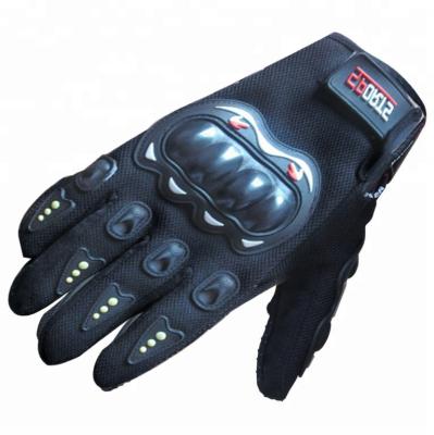 China Five Fingers Best Goatskin Motorcycle Motocross Gloves Carbon Fiber Leather Riding Gloves For Men for sale