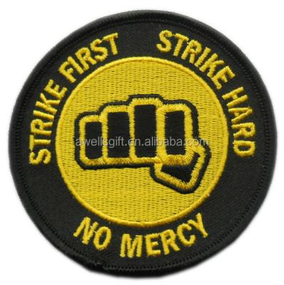 China Kai Strike First Hard No Cobra's Mercy Karate Dojo Viable Patch Inspired by Karate Kid for T-Shirt for sale