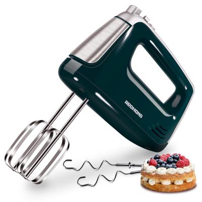 China Redmond Portable Kitchenaid Stainless Steel Electric Egg Beater Dough Food Mixer Hand Mixer with Beater Ejector Button for sale