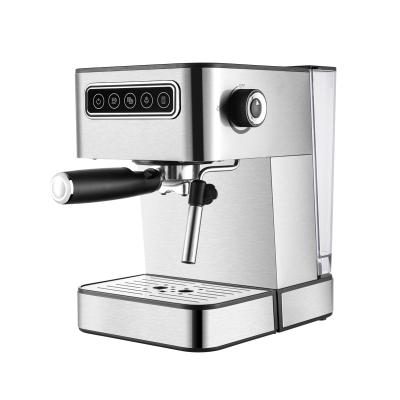 China Easy to Use/Clean Steam Espresso Maker Touch Screen Coffee Machine with Milk Frother Wand for Espresso, Cappuccino, Latte for sale