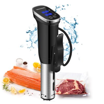 China Car Sous Vide Machine with Digital Touch Screen Display Mini Portable Stick Slow Steak Cooker for sale