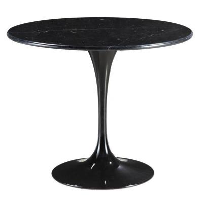 China Nordic round tulip table tulip table nature stone furniture tulip table base marble dining for sale