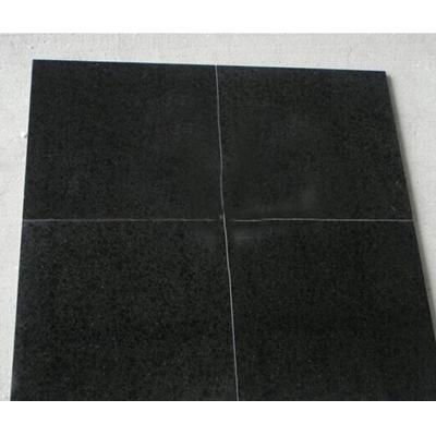 China CLASSIC Black Granite Tile G684 Absolute Black Granite for sale