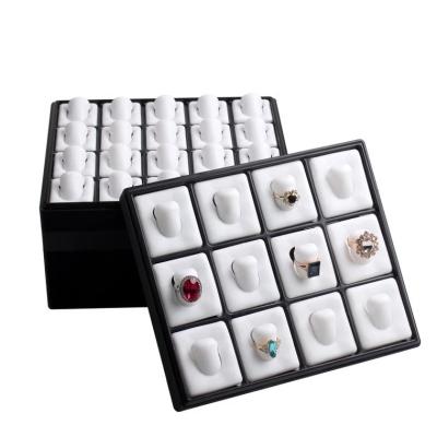 China Exquisite Necklace Shop Counter Organizer Ring Necklace Pendant Charms Bangle Display Trays for sale