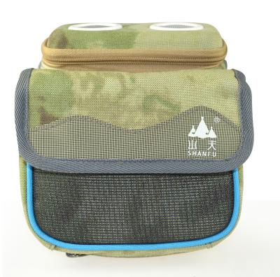 China Green Waterproof speaker bag  two side pockets  Decorative pattern TD-02 for sale