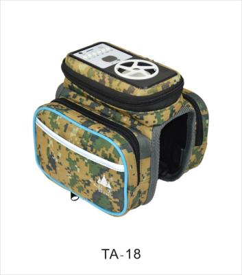 China Mp3 Bicycle speaker bag  TF card camouflage sound clarity TA-18 for sale