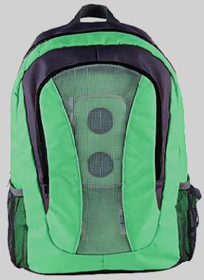 China speaker travel bag CF-03 , light green and black , Nylon , Waterproof,bluetooth , mp3 , backpack . for sale