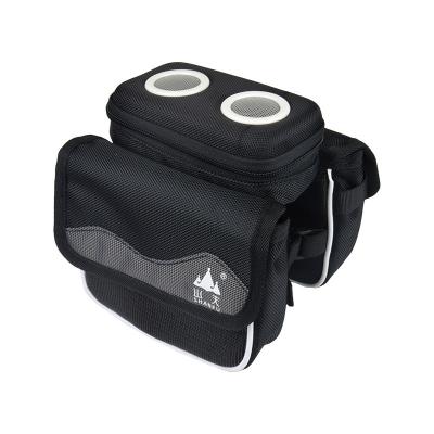 China 600D 210D 5W Bicycle speaker bag 18cmX14cmX16cm DC5V 800mA TD-03 for sale