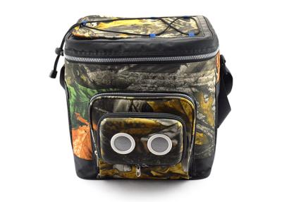 China Bluetooth Speaker Bag With Half Opened Flap , cooler with speakers for sale