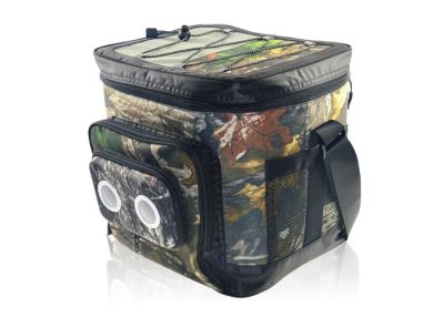 China Insulated cooler bag With FM Radio Speaker , portable cooler bags TF card Play for sale