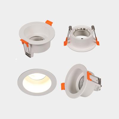 China Hot Selling Anti-glare Led Spotlight 68mm Cutout LED Module MR16 GU10 Projector Mount Aluminum Adjustable Down Light Sight for sale